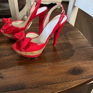 Brand New Never Worn Nine West Red Heels